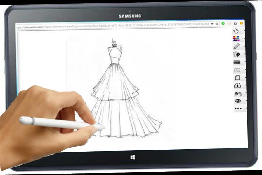 Wiztut online whiteboard in fashion design Wiztut online whiteboard in fashion design